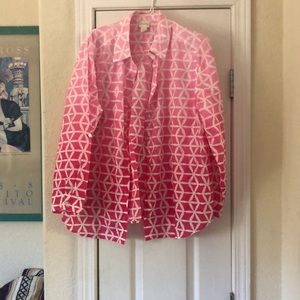 Pink Chico’s shirt